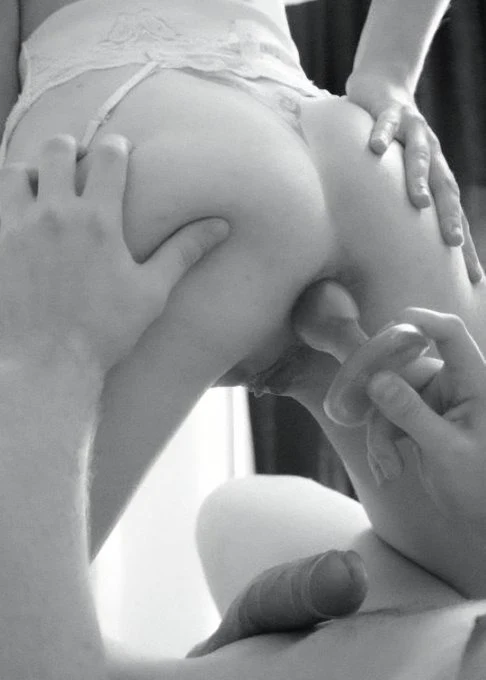 Porn Pics Captions Black and White 108